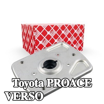 FEBI BILSTEIN حامل الدعامة العلوية للمحور الأمامي الأيسر, المحور الأمامي الأيمن, بدون محمل كروي — Toyota Proace Verso