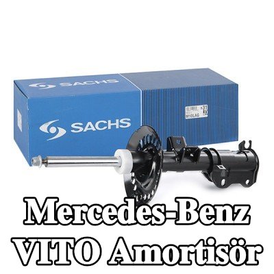 SACHS Amortisör Gaz Basınçlı, Süspansiyon Dikmesi, rulman içermez, yaylı — Mercedes-Benz Vito