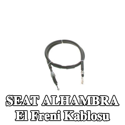 BOSCH El freni kablosu 1293mm — SEAT Alhambra