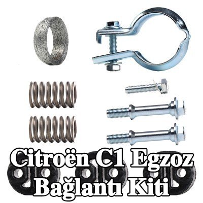 HJS Egzoz bağlantı kiti — 2012 Citroën C1