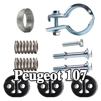 HJS طقم تركيب العادم — Peugeot 107