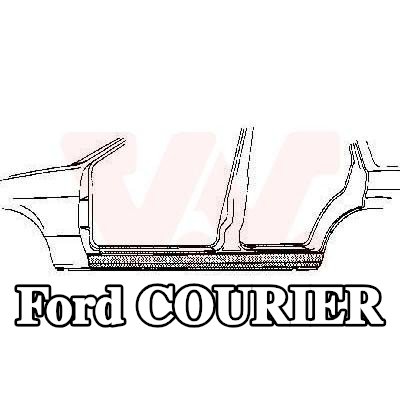 VAN WEZEL لوحة صمامات التبديل - اليسار — Ford Courier