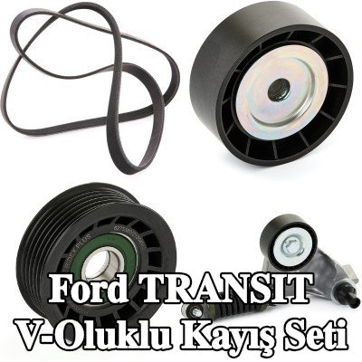 RIDEX PLUS V-Oluklu Kayış Seti — 2002 Ford Transit