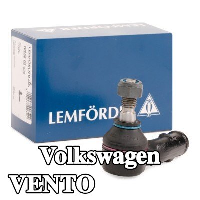 LEMFÖRDER طرف قضيب التوجيه للمحور الأمامي الأيسر, خارجي, 74mm, مع مواد تثبيت — Volkswagen Vento