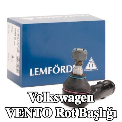 LEMFÖRDER Rot kolu ucu Ön Aks Sol, dış, 74mm, sabitleme malzemesi ile — Volkswagen Vento