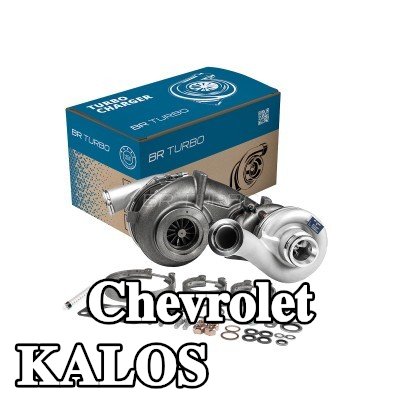 BR Turbo الشاحن التوربيني مع مواد التثبيت/التركيب — Chevrolet Kalos