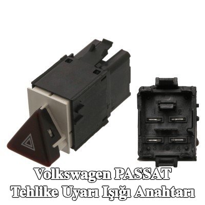 FEBI BILSTEIN Tehlike uyarı ışığı anahtarı — 2012 Volkswagen Passat