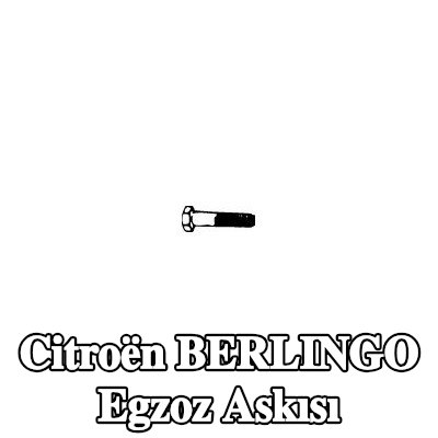 VEGAZ Egzoz askısı — 1997 Citroën Berlingo