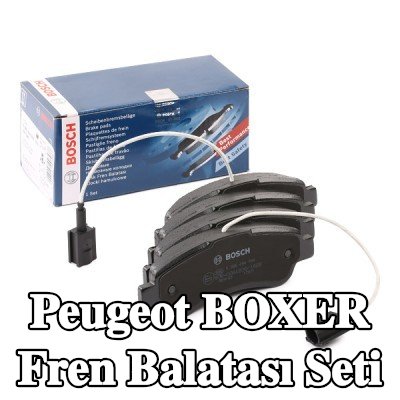 BOSCH Fren balatası seti 19mm, aksesuarlarla — Peugeot Boxer