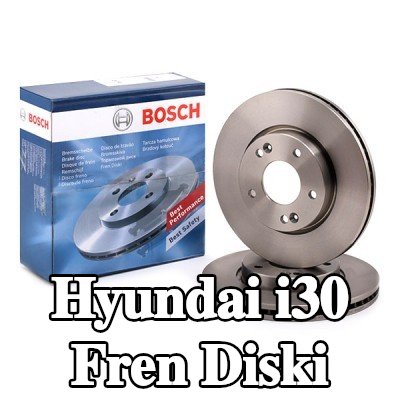 BOSCH Fren diski Dış Çap: 280mm, Havalandırmalı, Yağlanmış — 2012 Hyundai i30