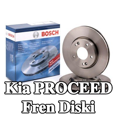 BOSCH Fren diski Dış Çap: 280mm, Havalandırmalı, Yağlanmış — 2012 Kia Proceed