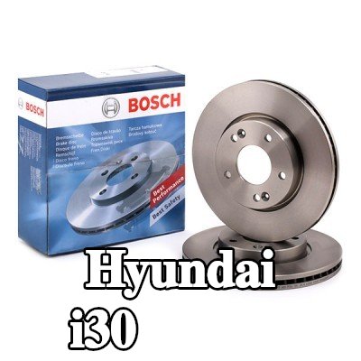 BOSCH القطر الخارجي لقرص المكابح: 280mm, مُهوى, مشحم — 2012 Hyundai i30