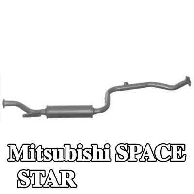 VEGAZ كاتم الصوت الأوسط 1565, 1575mm — Mitsubishi Space Star