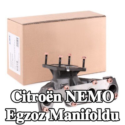 LRT Montaj parçaları ile egzoz manifoldu — Citroën Nemo