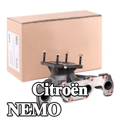 LRT مشعب العادم مع أجزاء التثبيت — Citroën Nemo