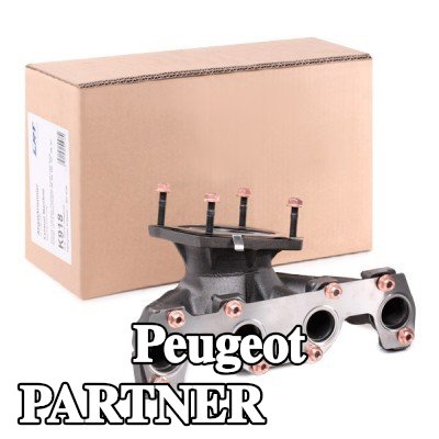 LRT مشعب العادم مع أجزاء التثبيت — 2012 Peugeot Partner