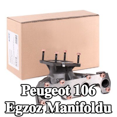 LRT Montaj parçaları ile egzoz manifoldu — Peugeot 106