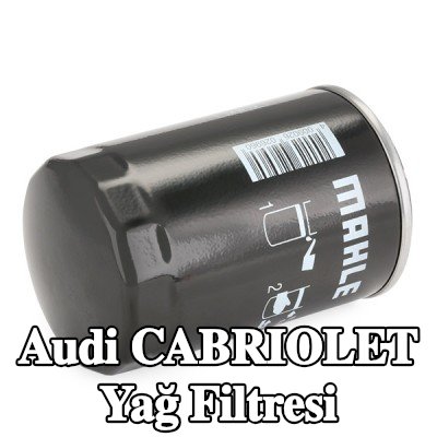 MAHLE İki çek valflı yağ filtresi — 1991 Audi Cabriolet
