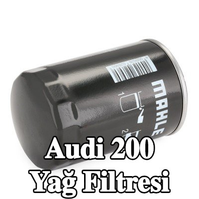 MAHLE İki çek valflı yağ filtresi — Audi 200