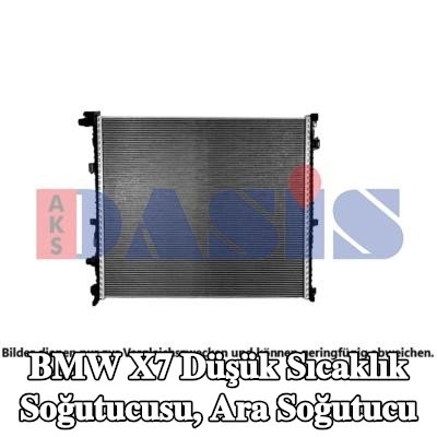 AKS DASIS Düşük Sıcaklık Soğutucusu, ara soğutucu — BMW X7