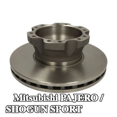SBP قرص مكابح المحور الخلفي, Outer Diameter: 330mm, مُهوى, مع حلقة مستشعر ABS — 1994 Mitsubishi Pajero / Shogun Sport