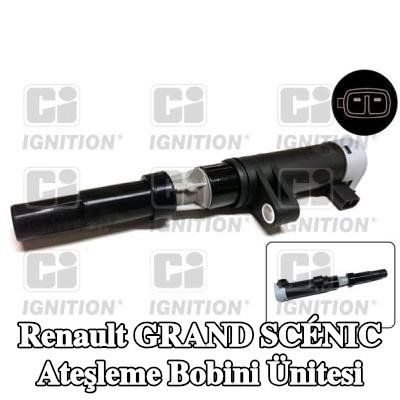 QUINTON HAZELL Ateşleme Bobini Ünitesi CI — 2004 Renault Grand Scénic