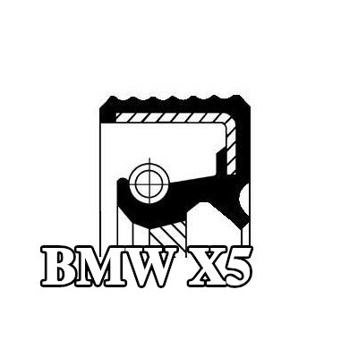 CORTECO حشية العمود، ناقل حركة يدوي — BMW X5
