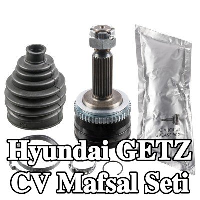 FEBI BILSTEIN Tekerlek tarafı CV mafsal kiti, somunlu, gres ile — Hyundai Getz