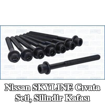 AJUSA Cıvata Kiti, silindir kafası M11, 125mm — Nissan Skyline
