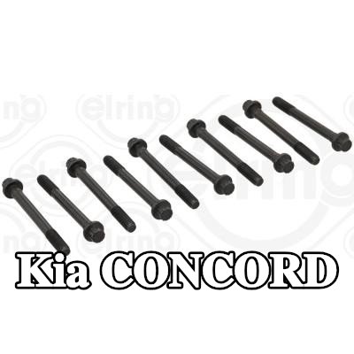 ELRING مجموعة البراغي, رأس الأسطوانة M11x1, 5x107 — Kia Concord