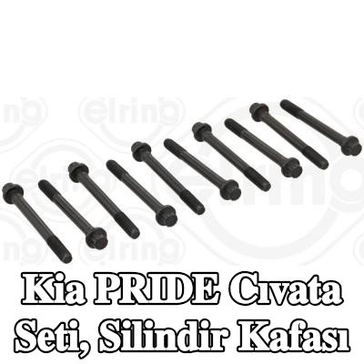 ELRING Cıvata Kiti, silindir kafası M11x1, 5x107 — Kia Pride