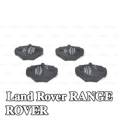 BOSCH مجموعة وسادات الفرامل 15, 7mm, مع لوحة مانعة للصرير — 1990 Land Rover Range Rover