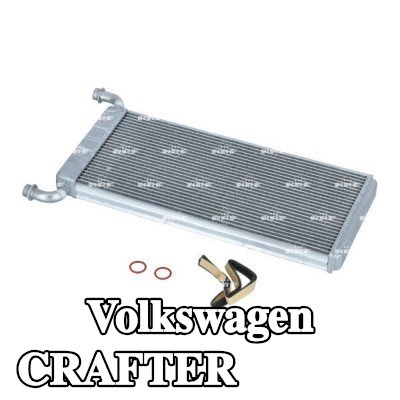 NRF مصفوفة التدفئة مع حشوات/أختام, بدون أنبوب — 2014 Volkswagen Crafter