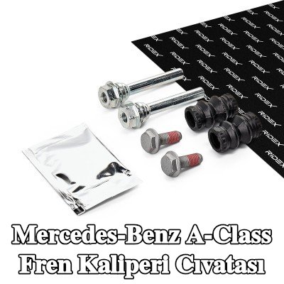RIDEX Fren kaliperi cıvatası Ön Aks, Arka Aks, cıvatalar ile — 2012 Mercedes-Benz A-Class
