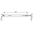 BOSCH Fren hortumu 446mm — 2012 Mercedes-Benz Sprinter (6)