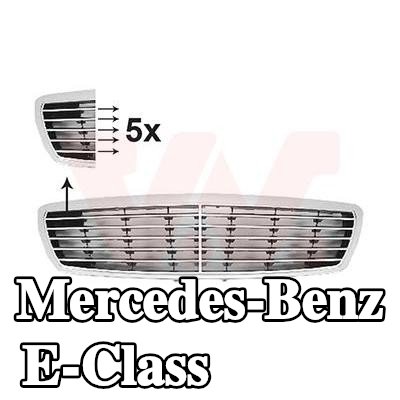 VAN WEZEL شبكة المبرد — 2004 Mercedes-Benz E-Class