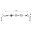 BOSCH Fren hortumu 458mm — 2002 Ford Galaxy (4)