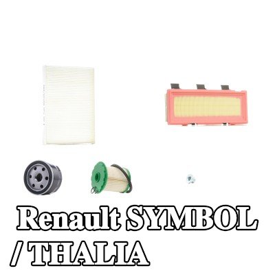 RIDEX مجموعة الفلاتر — 2000 Renault Symbol / Thalia