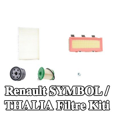 RIDEX Filtre kiti — 2000 Renault Symbol / Thalia