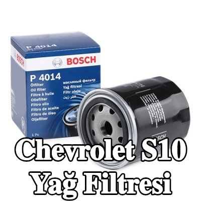 BOSCH Tek çek valflı yağ filtresi — Chevrolet S10