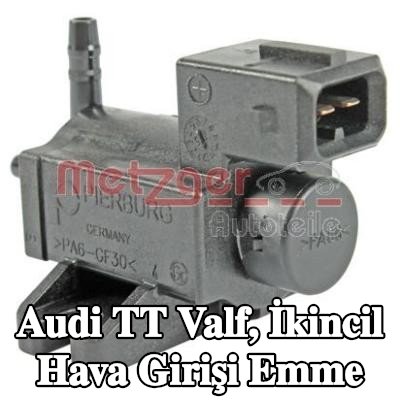 METZGER Valf, ikincil hava girişi emme — Audi Tt