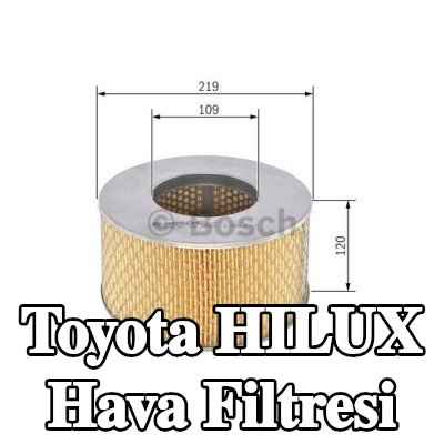 BOSCH Hava filtresi — 2000 Toyota Hilux