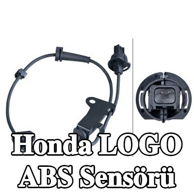 HELLA ABS sensörü Ön Aks Sağ, kabloda sabitleme klipsleri ile — Honda Logo