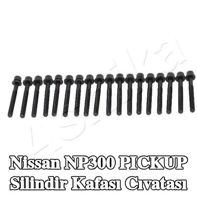 ASHIKA Silindir Kafası Cıvatası — Nissan Np300 Pickup