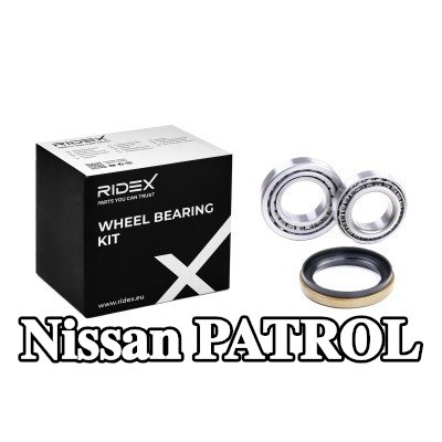 RIDEX مجموعة محامل العجلات - المحور الأمامي, يسار, يمين — Nissan Patrol