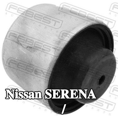FEBEST جلبة الذراع الخلفي / ذراع التعليق السفلي للمحور الأمامي, الخلفي — Nissan Serena