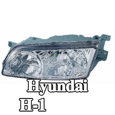 ABAKUS المصباح الأمامي الأيسر, H1, H7, بدون لمبة — Hyundai H-1