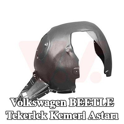 VAN WEZEL Tekerlek kemeri kaplaması Sağ Ön — 2016 Volkswagen Beetle