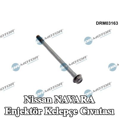 DR.MOTOR AUTOMOTIVE Enjektör kelepçe cıvatası — Nissan Navara