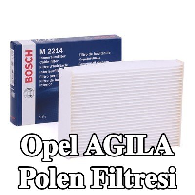 BOSCH Polen filtresi Partikül Filtresi — Opel Agila